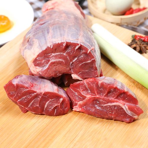 (今日6折)新鲜牛腱子肉1.5斤整根生牛肉现杀土牛排放心生鲜 3份包邮—